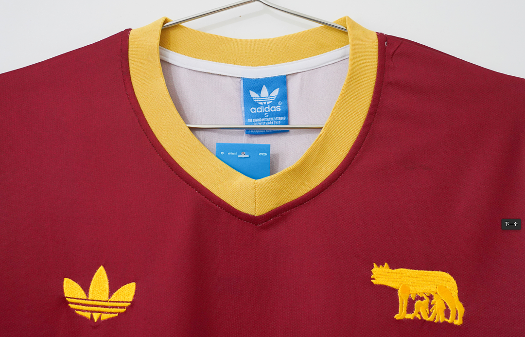 ROMA ORIGINALS RETRO JERSEY - Claret