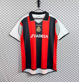 DEPORTIVO LA CORUNA AWAY RETRO JERSEY - Red/Black