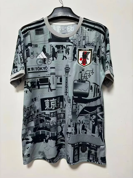 JAPAN 2026/27 قميص إصدار خاص - رمادي, Tokyo