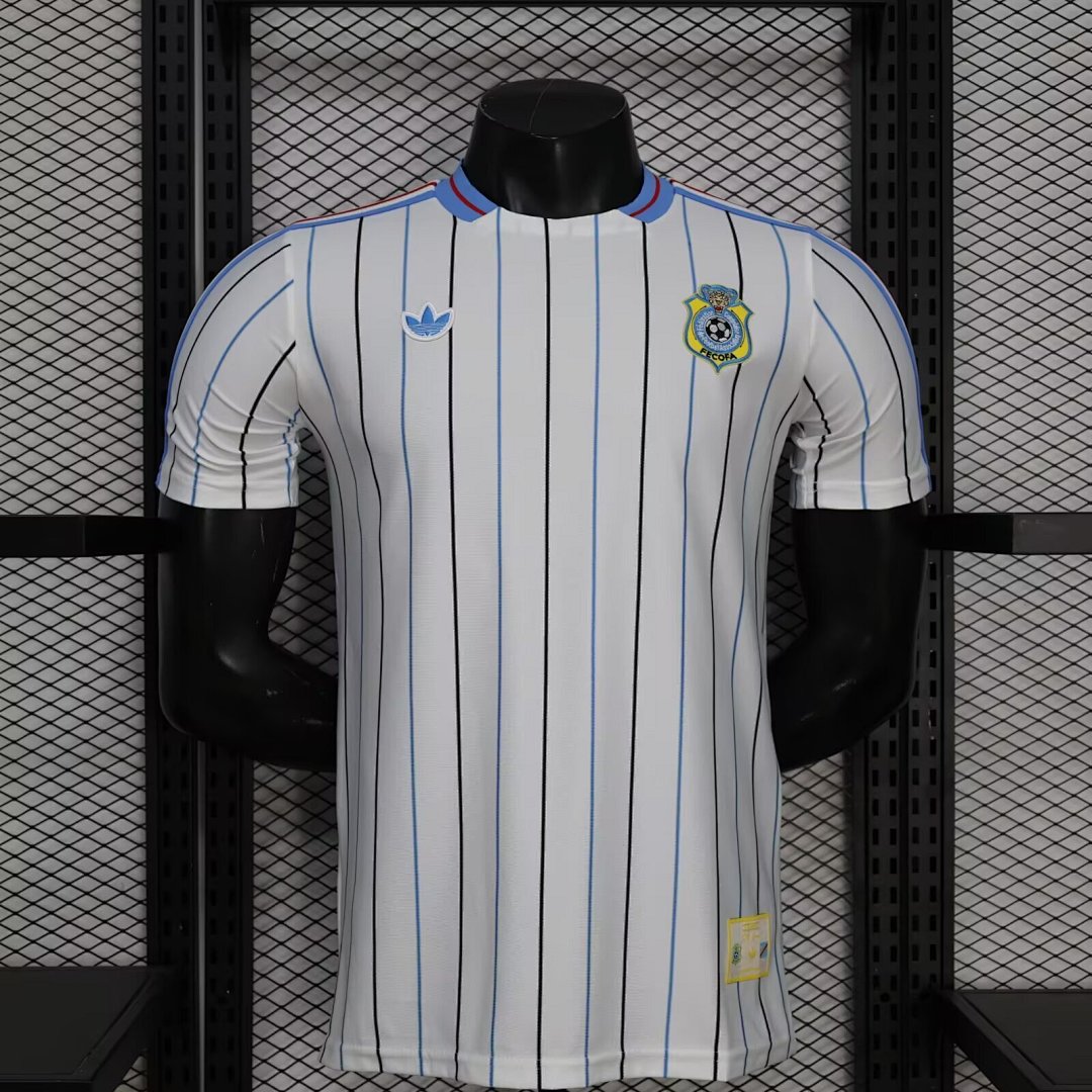 DR CONGO 2026/27 SPECIAL EDITION JERSEY - White, Stripes