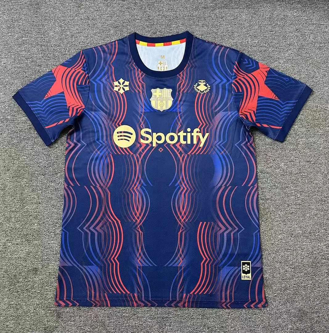 BARCELONA 2026/27 SPECIAL EDITION TRAINING JERSEY - Navy, Red