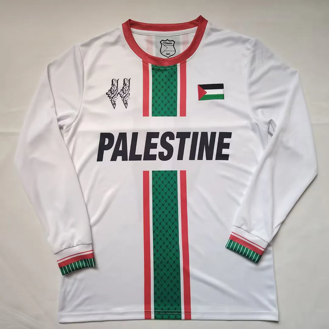 PALESTINE 2026/27 SPECIAL EDITION JERSEY - White, Long Sleeve