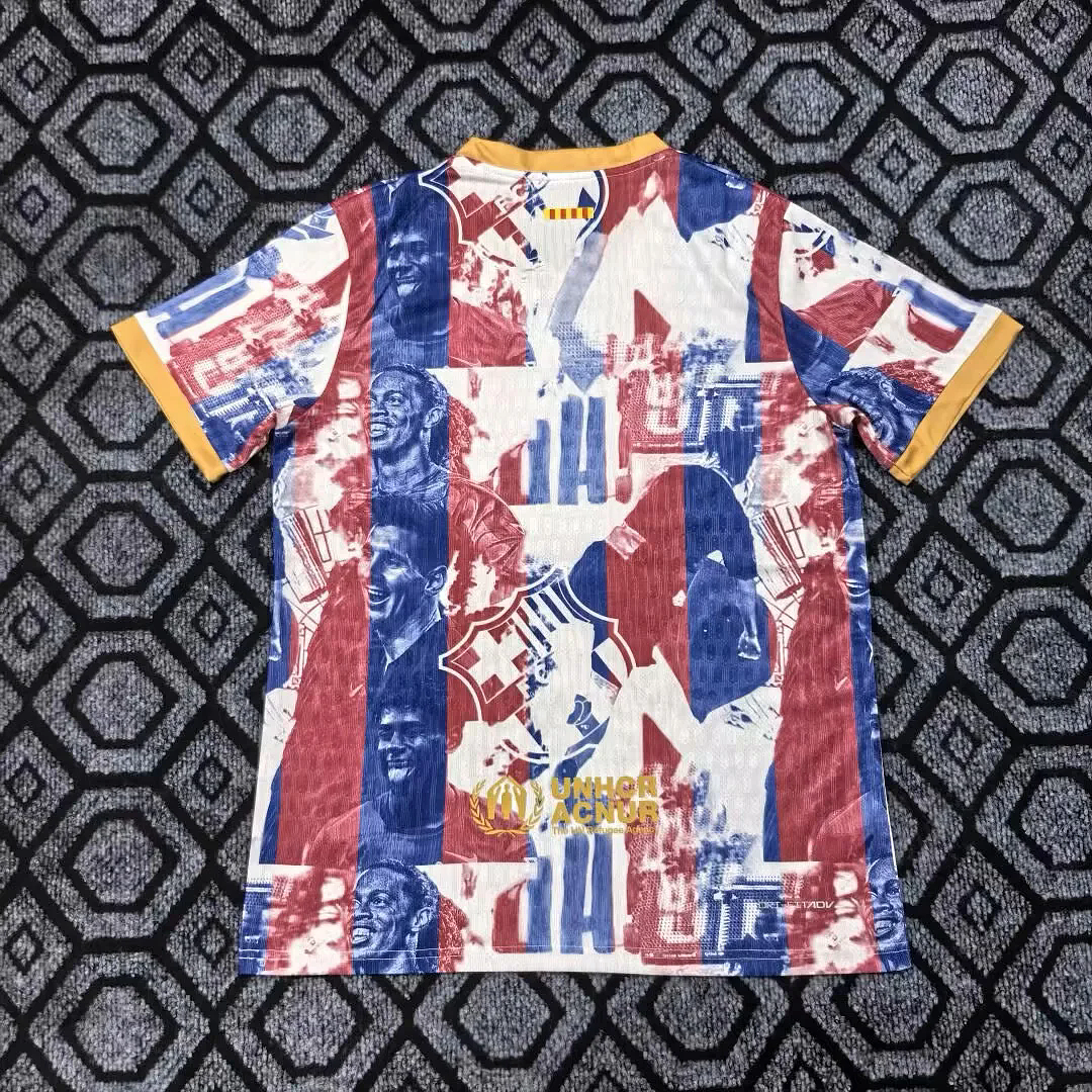 BARCELONA 2026/27 SPECIAL EDITION JERSEY - White, Patchwork