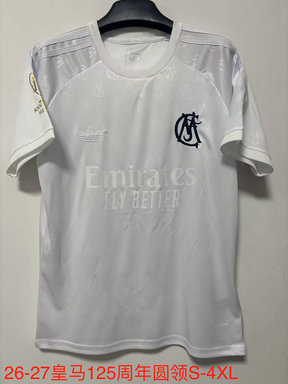 REAL MADRID 2026/27 SPECIAL EDITION POLO - White, 125th Anniversary