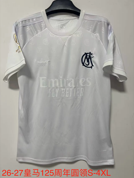 REAL MADRID 2026/27 POLO EDIZIONE SPECIALE - Bianco, 125° Anniversario