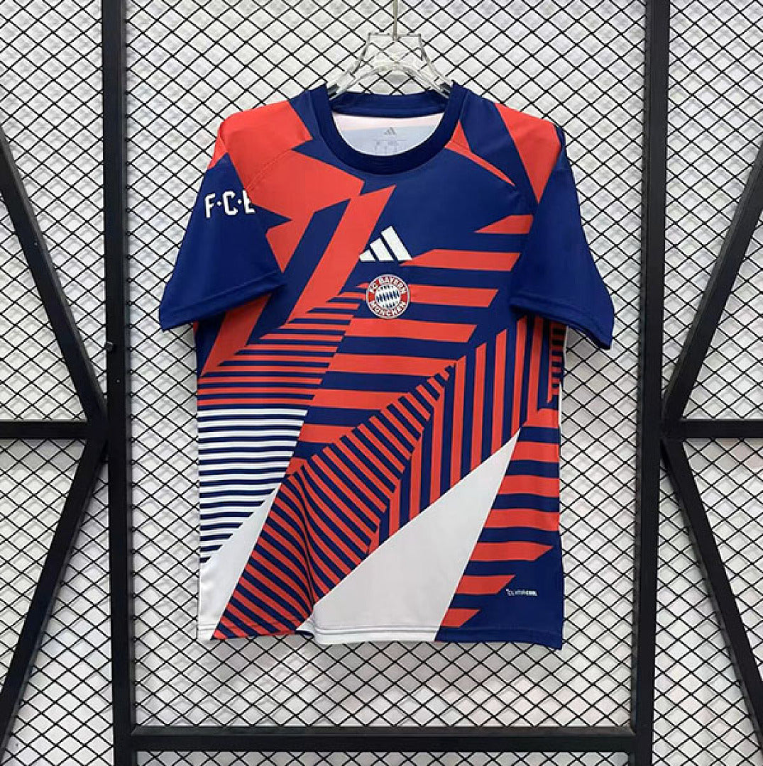 BAYERN MUNICH 2026/27 SPECIAL EDITION JERSEY - Navy, Red Stripes