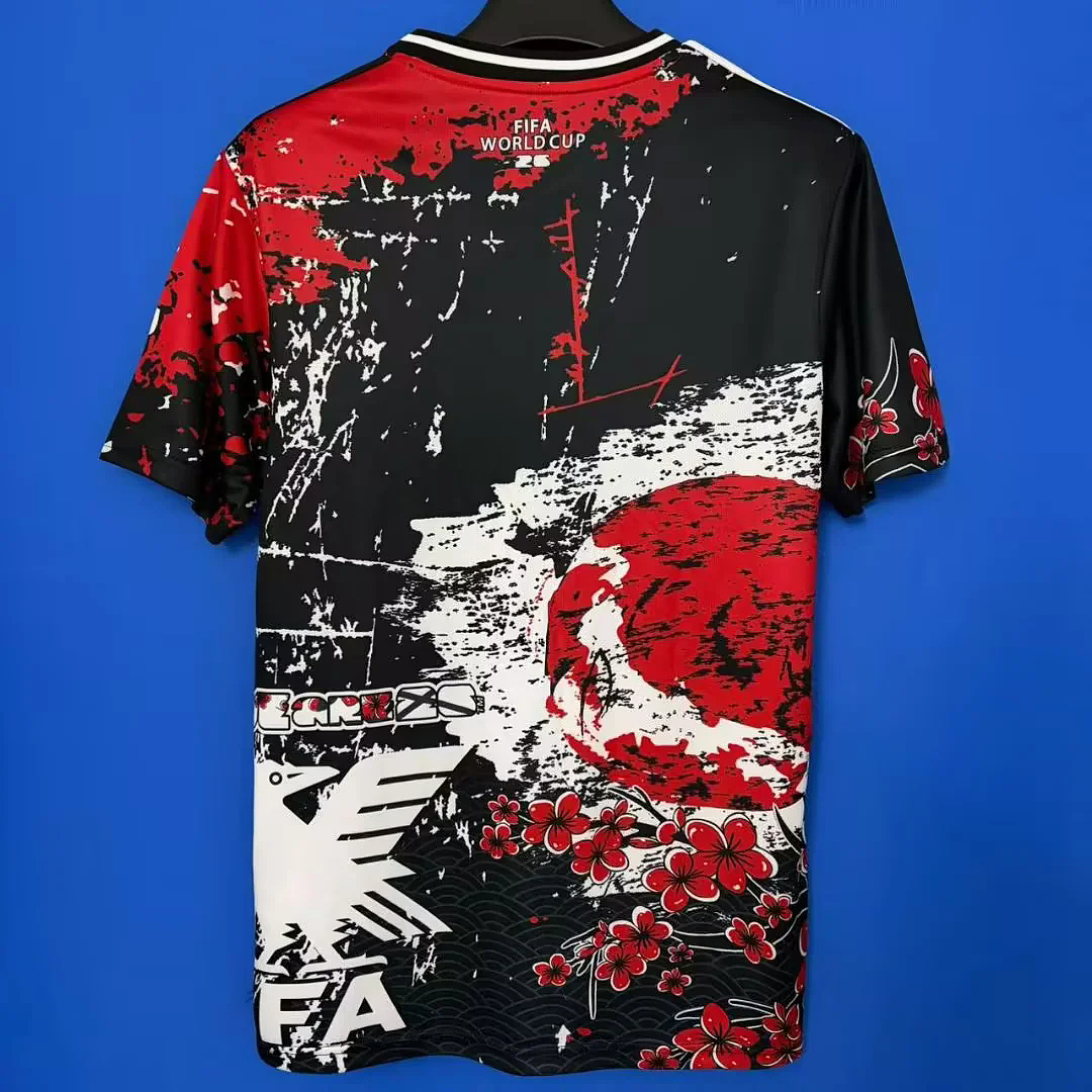 JAPAN 2026/27 SPECIAL EDITION JERSEY - Black, Red Floral