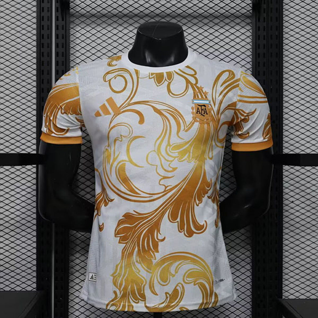 ARGENTINA 2026/27 SPECIAL EDITION JERSEY - White, Gold Floral