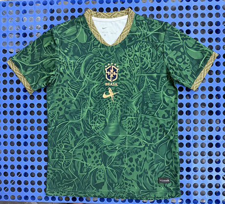 BRASILE 2026/27 MAGLIA EDIZIONE SPECIALE - Verde, Leopardato