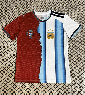 MESSI & RONALDO 2026/27 SPECIAL EDITION JERSEY - Red, Light Blue