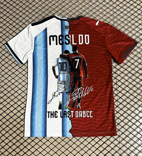 MESSI & RONALDO 2026/27 MAGLIA EDIZIONE SPECIALE - Rosso, Azzurro