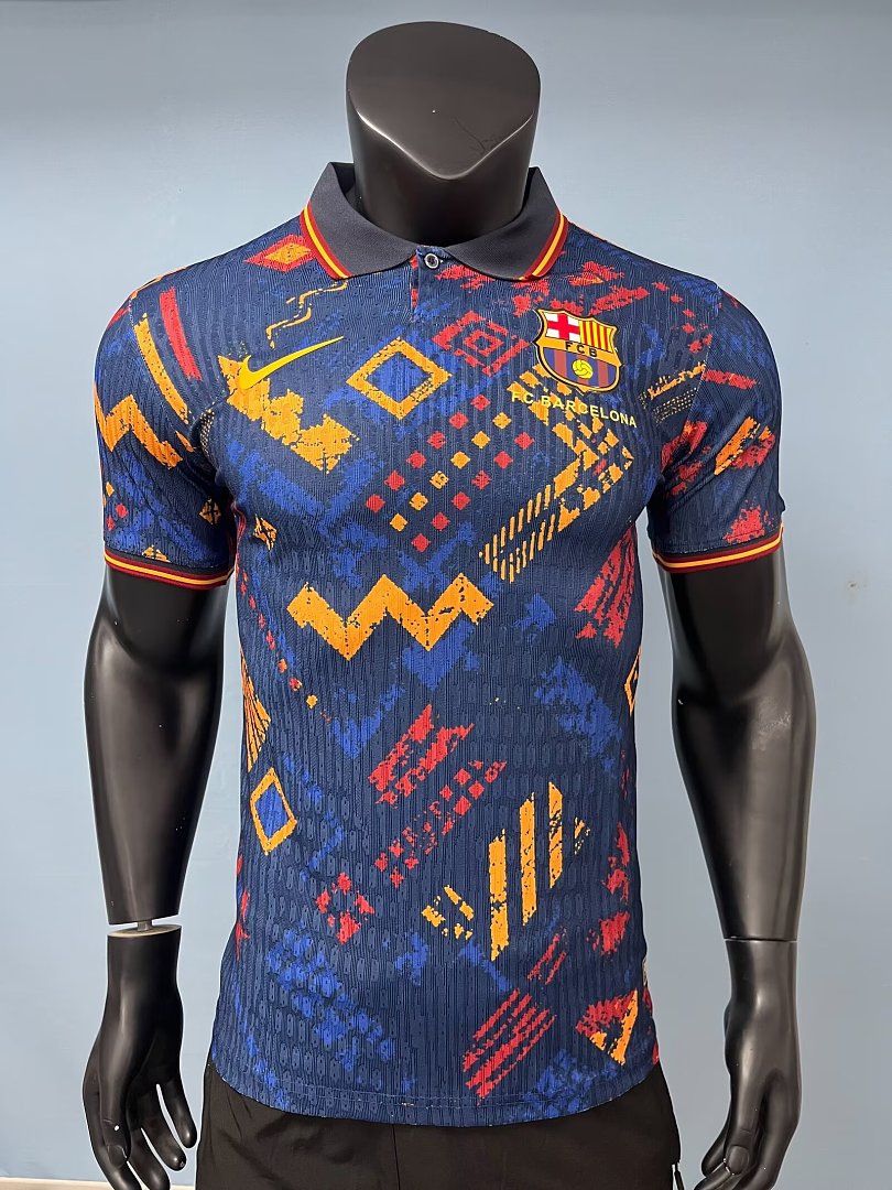 BARCELONA 2026/27 SPECIAL EDITION JERSEY - Navy, Orange Pattern