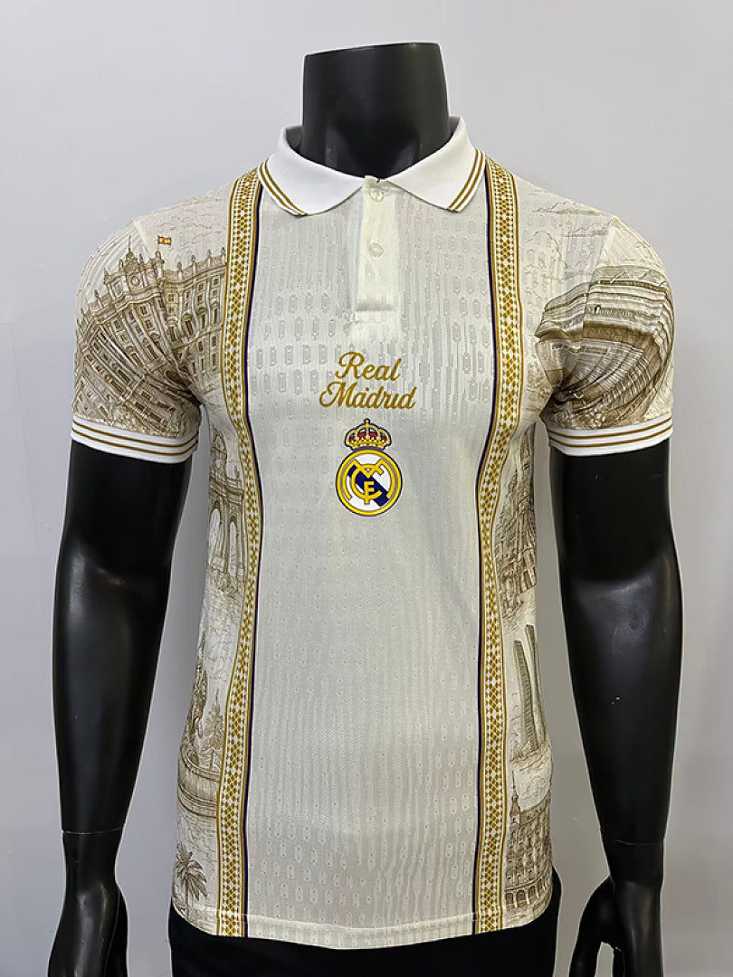 REAL MADRID 2026/27 SPECIAL EDITION JERSEY - Cream, Gold