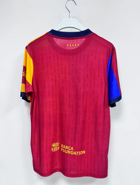 BARCELONA 2026/27 SPECIAL EDITION TRAINING JERSEY - Red, Yellow Stripes