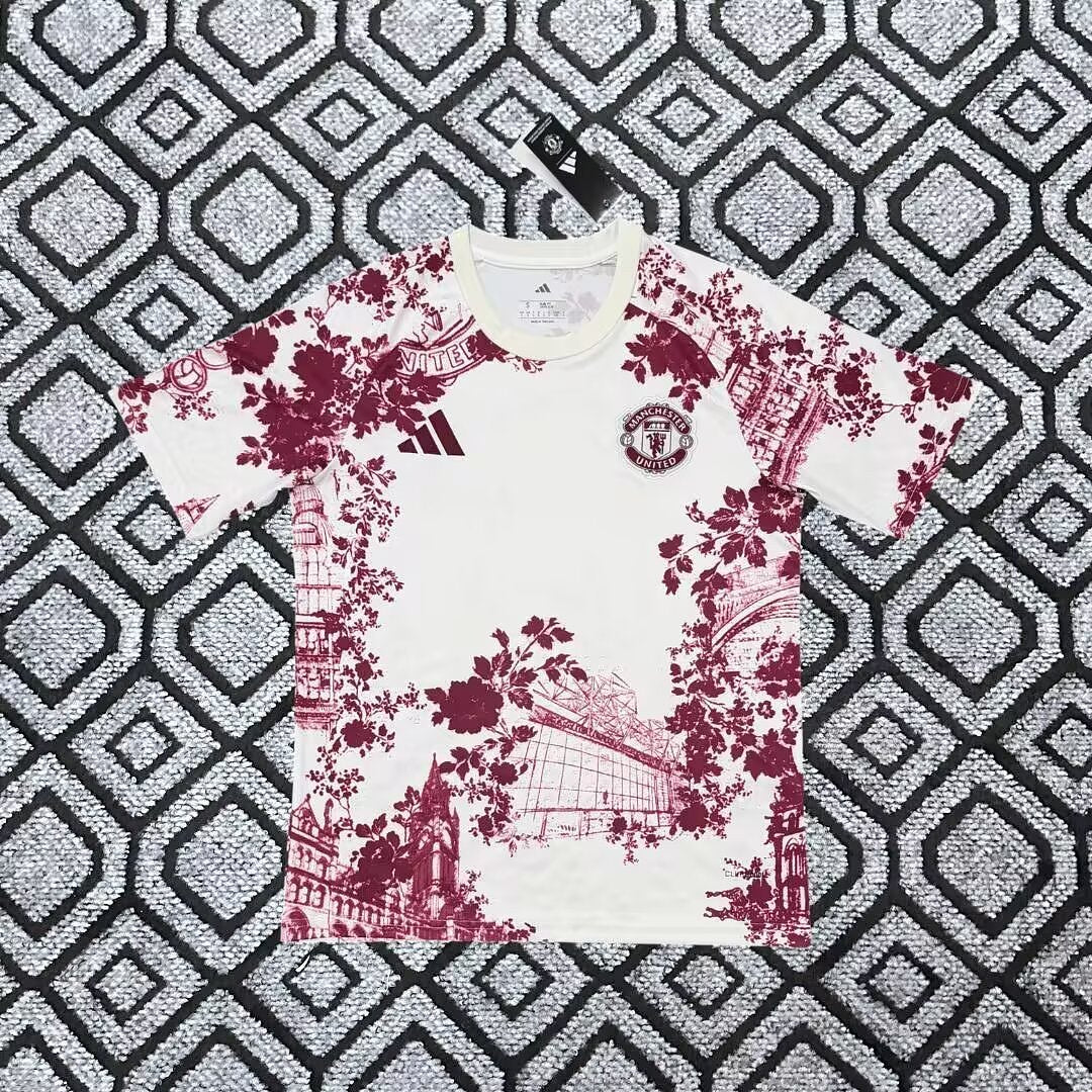MANCHESTER UNITED 2026/27 SPECIAL EDITION JERSEY - White, Floral