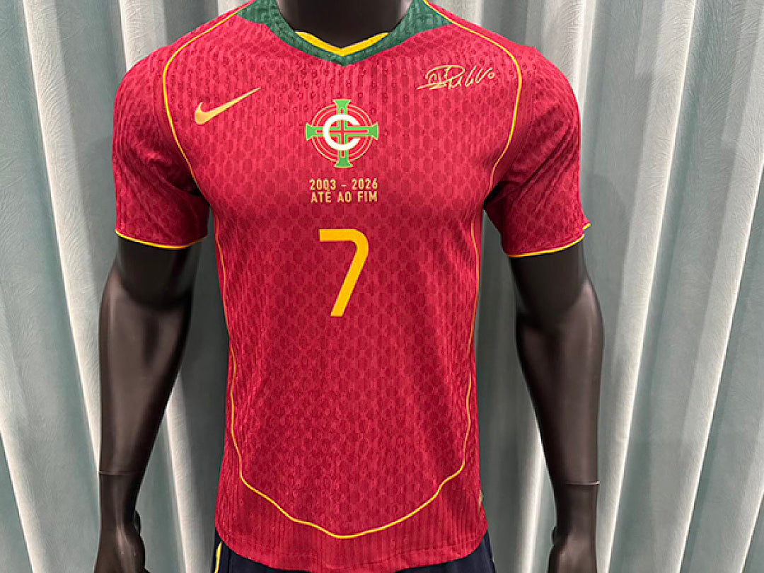 PORTUGAL 2026/27 SPECIAL EDITION JERSEY - Red, CR7