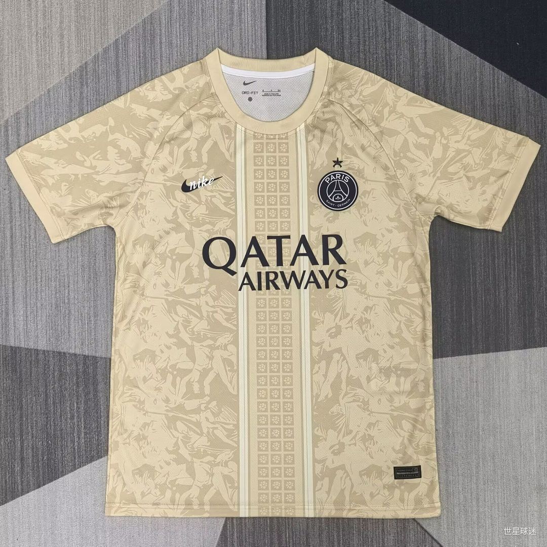 PARIS SAINT-GERMAIN 2026/27 SPECIAL EDITION TRAINING JERSEY - Gold