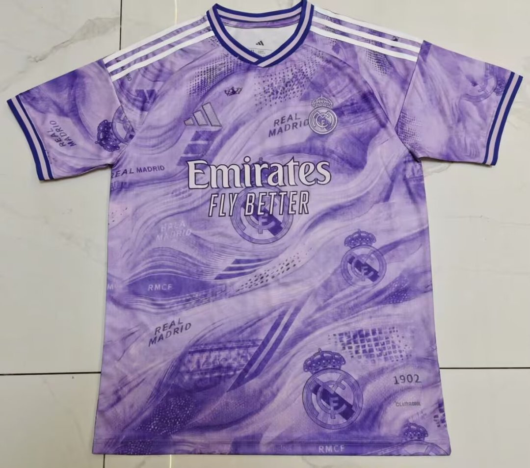 REAL MADRID 2026/27 SPECIAL EDITION JERSEY - Purple