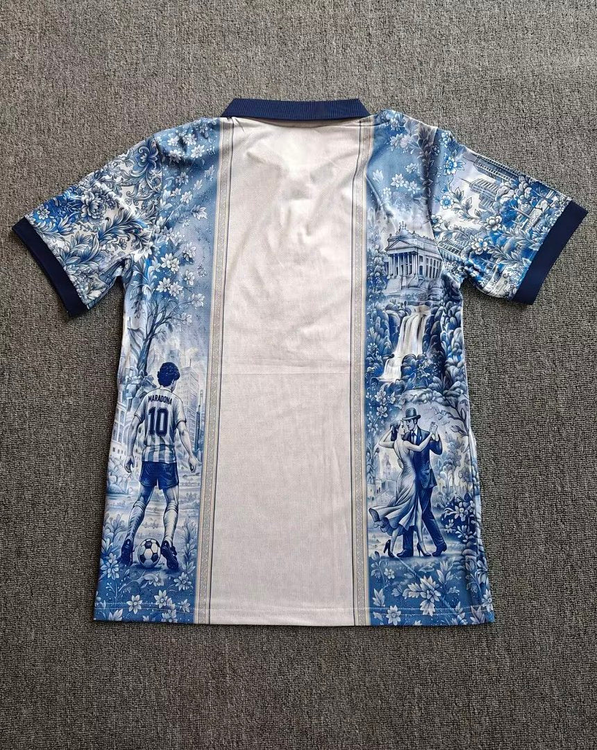ARGENTINA 2026/27 SPECIAL EDITION POLO - White, Blue Art