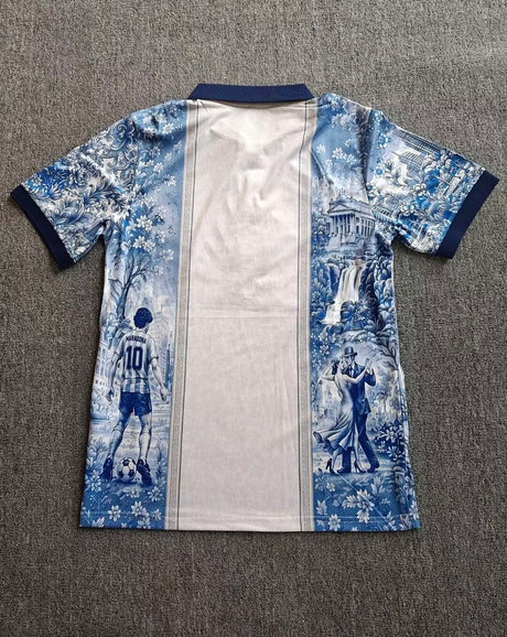 ARGENTINA 2026/27 POLO EDIZIONE SPECIALE - Bianco, Arte blu