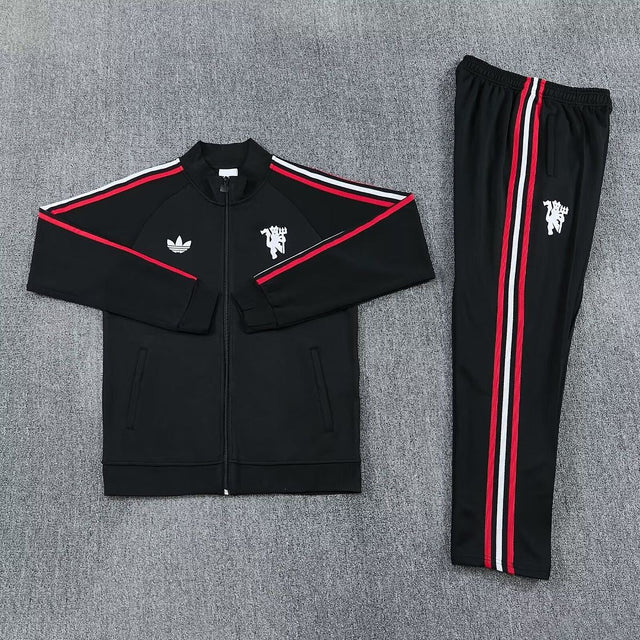 Manchester United 2026/27 Tracksuit - Black