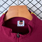 Barcelona 2026/27 Windbreaker Tracksuit - Dark Red