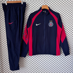 Paris Saint Germain 2026/27 Windbreaker Tracksuit - Dark Blue/Red