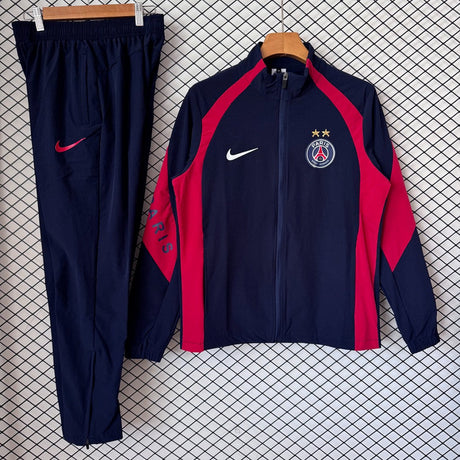 Paris Saint Germain 2026/27 Windbreaker-Trainingsanzug - Dunkelblau/Rot