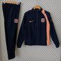 Barcelona 2026/27 Windbreaker Tracksuit - Dark Blue/Pink