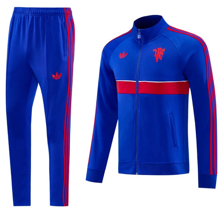 Manchester United 2026/27 Chándal - Azul/Rojo