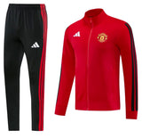 Manchester United 2026/27 Tracksuit - Red/Black, Model 2