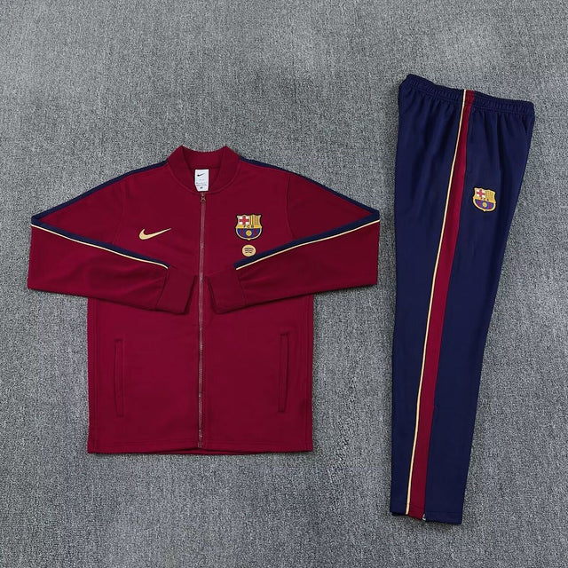 Barcelona 2026/27 Tracksuit - Dark Red