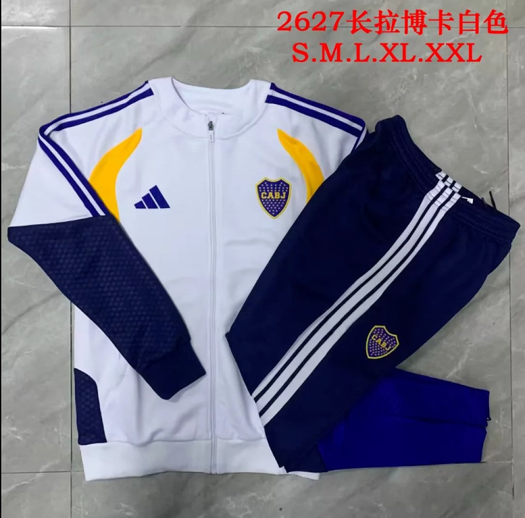 Boca Juniors 2026/27 Tracksuit - White