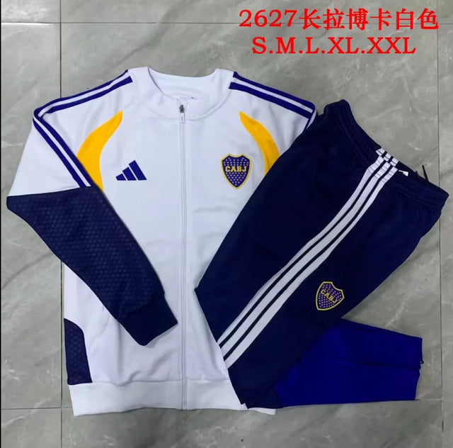 Boca Juniors 2026/27 Tracksuit - White