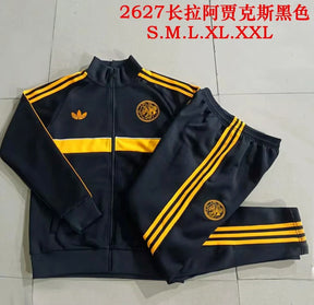 Ajax 2026/27 Tracksuit - Black/Yellow