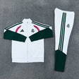 Real Madrid 2026/27 Tracksuit - White/Green/Pink