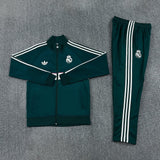 Real Madrid 2026/27 Tracksuit - Green, Retro Model