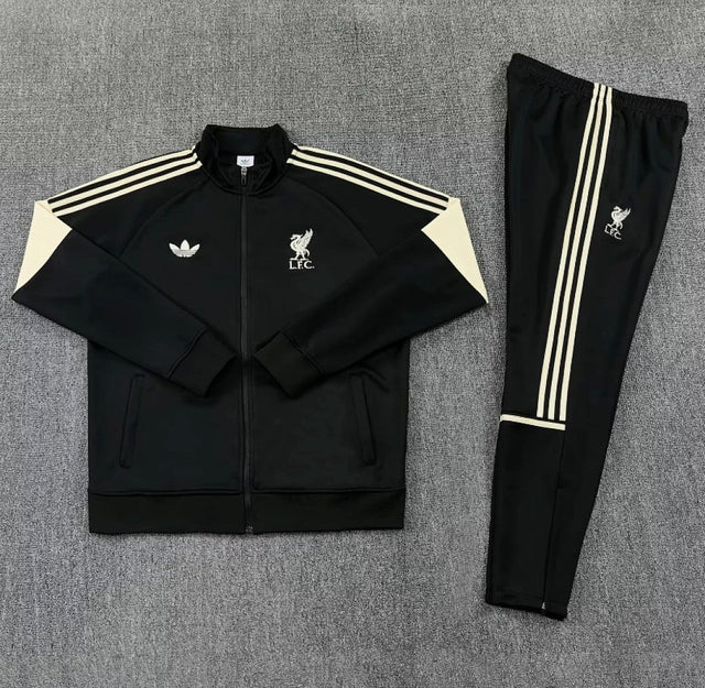 Liverpool 2026/27 Tracksuit - Black/Yellow