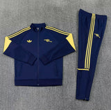 Arsenal 2026/27 Tracksuit - Dark Blue/Yellow, Model 2