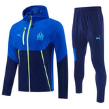 Marseille 2026/27 Windbreaker Tracksuit - Blue, With Cap