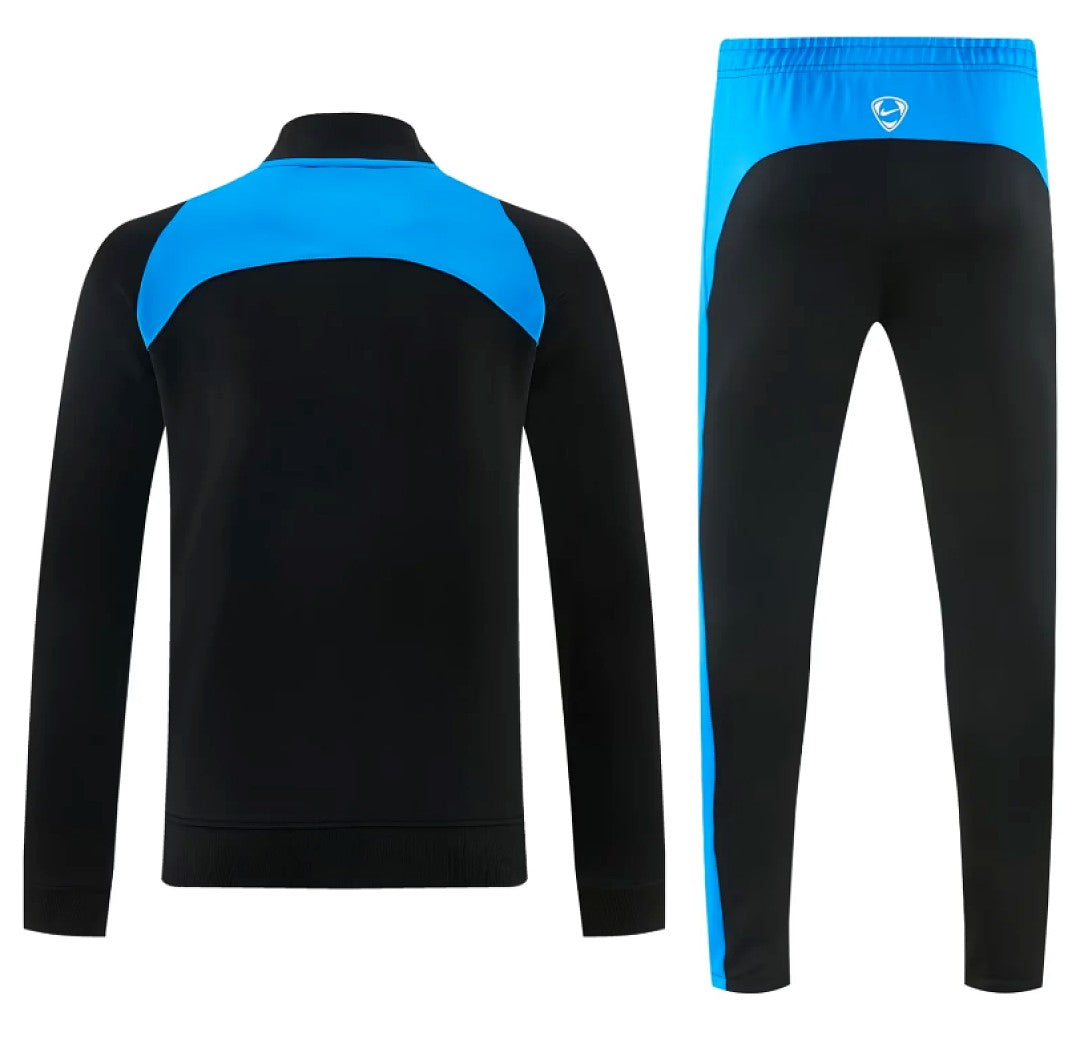 Atletico Madrid 2026/27 Tracksuit - Black/Blue, Model 2