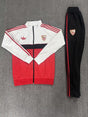 Sevilla 2026/27 Tracksuit - White/Red