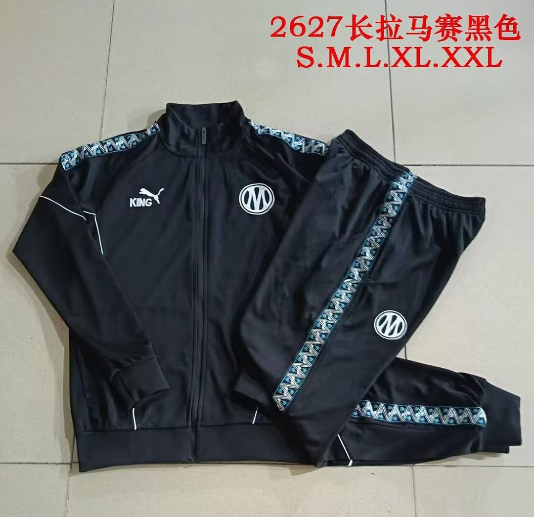 Marseille 2026/27 Tracksuit - Black
