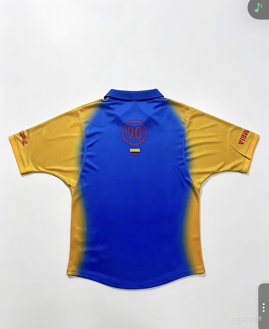 COLOMBIA x CACTUS JACK 2026 TRÖJA SPECIALUTGÅVA - Blå/Gul