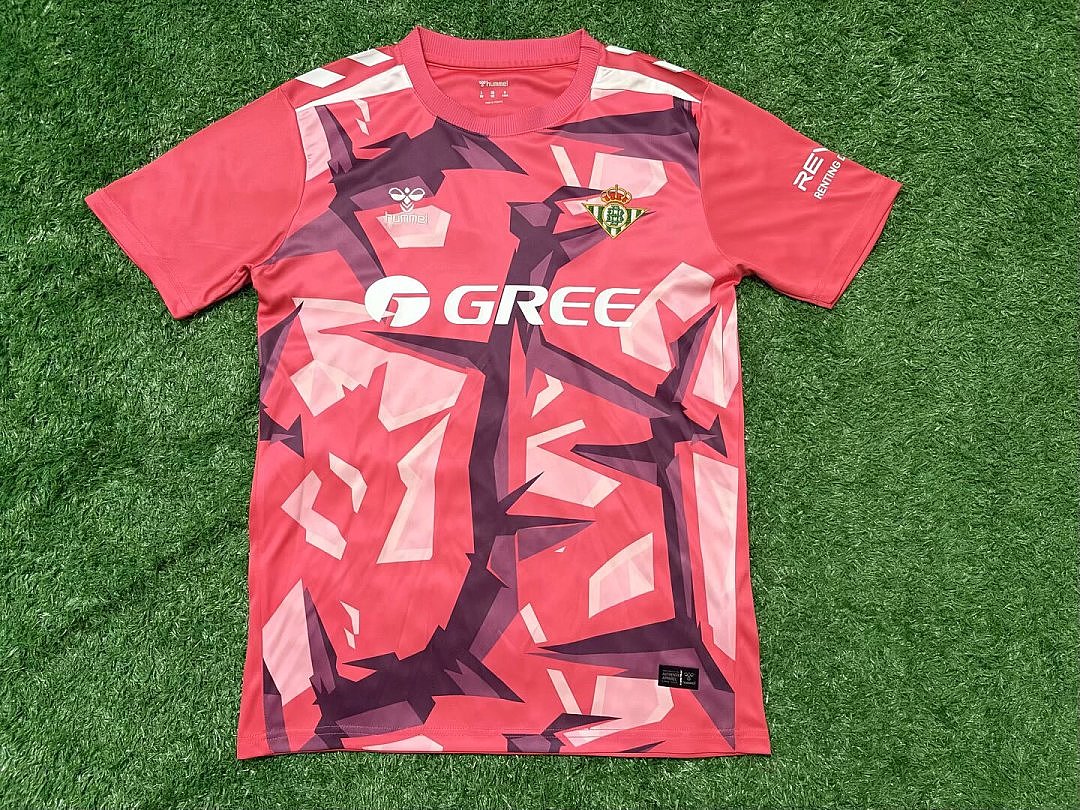 REAL BETIS 2026/27 GOALKEEPER JERSEY - Red/Pink