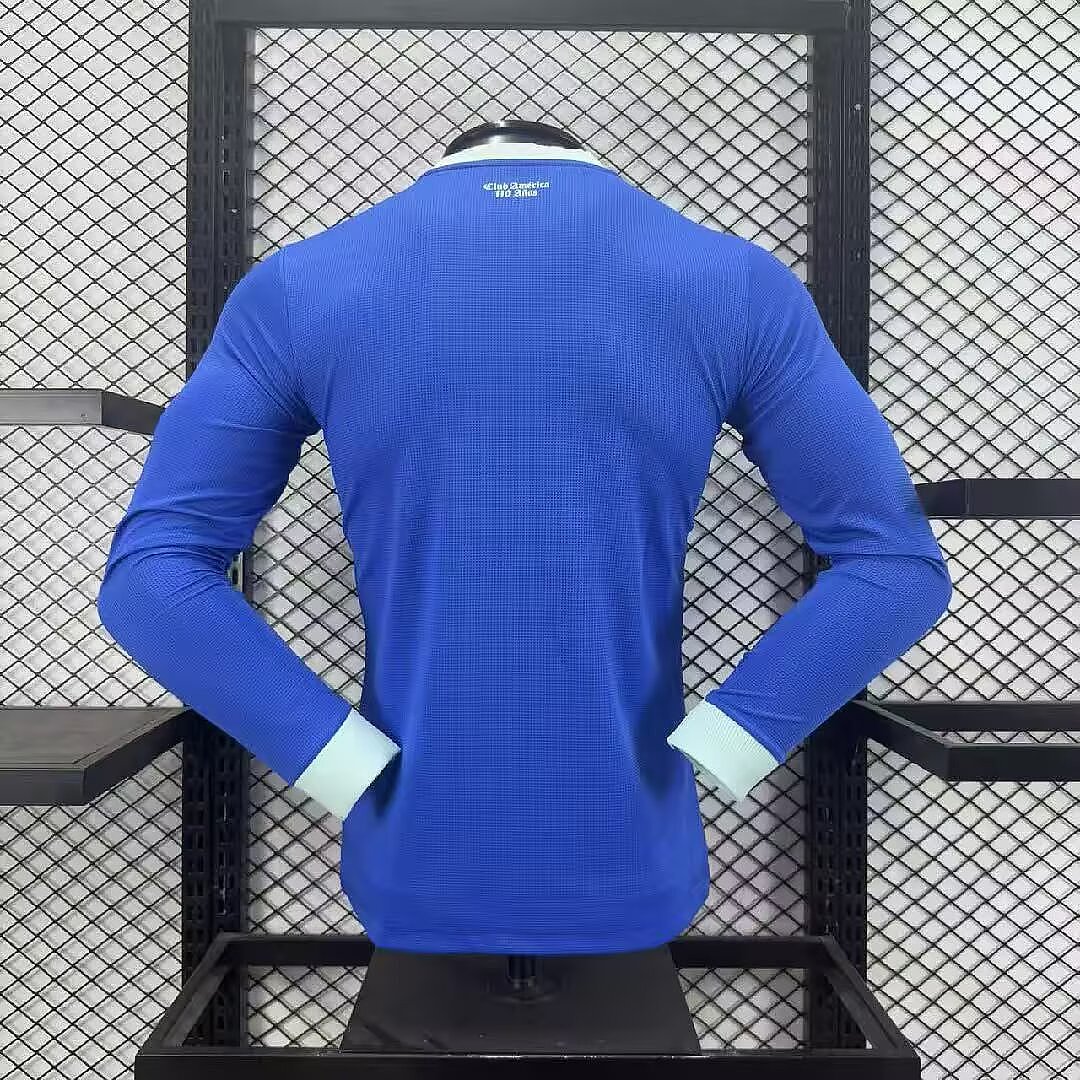 CLUB AMERICA 2026/27 LONG SLEEVE JERSEY - Blue, Player Version