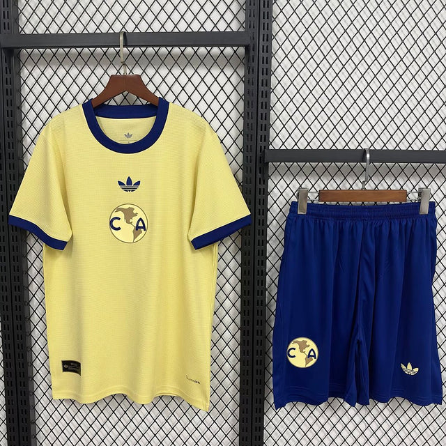 CLUB AMERICA 2026/27 SOUVENIR KIT KIDS - Yellow/Navy