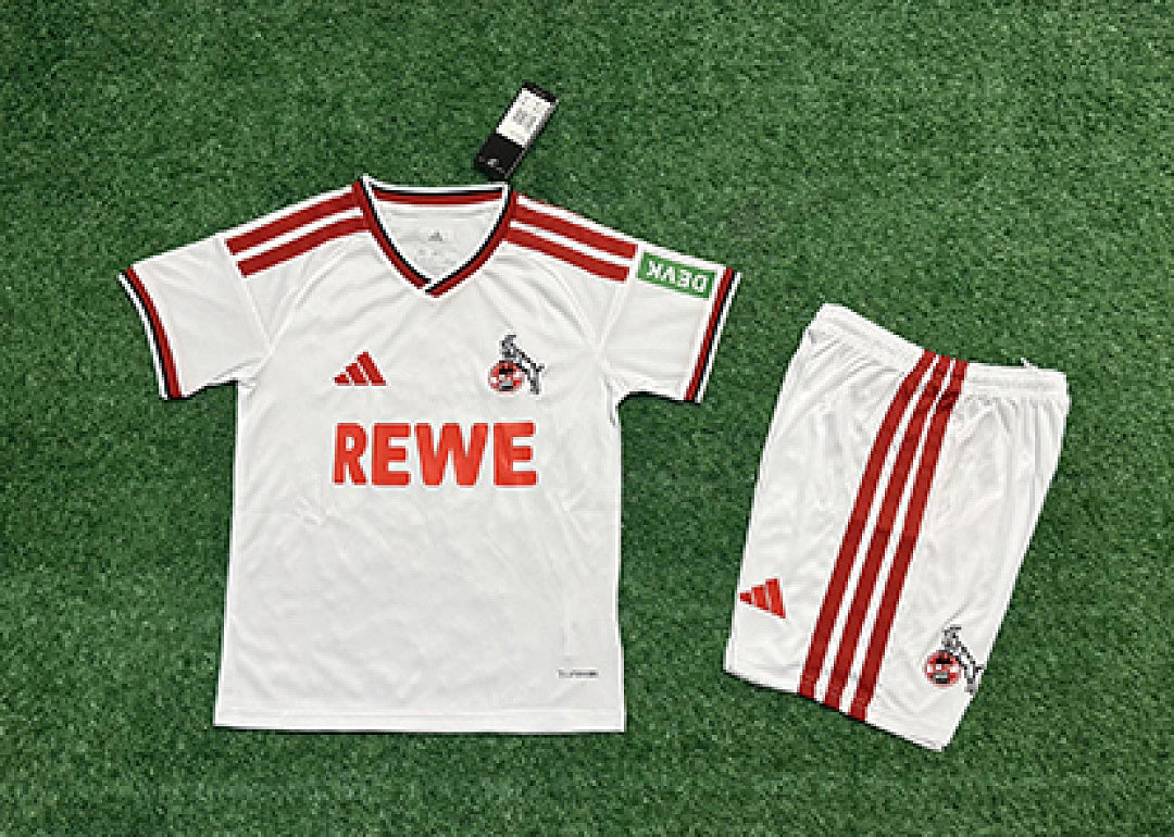 FC KOLN 2026/27 HOME KIT KIDS - White