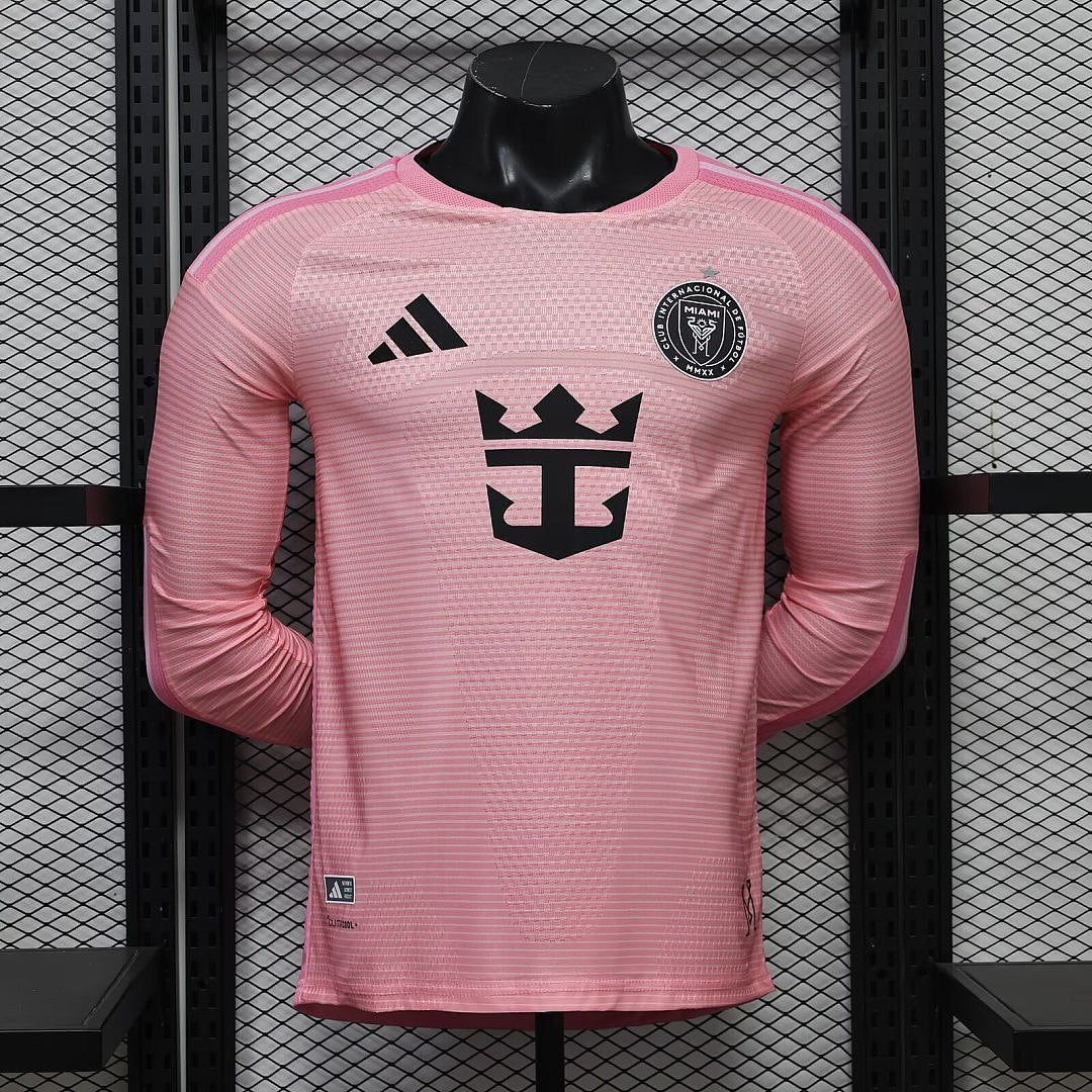 INTER MIAMI 2026/27 HOME LONG SLEEVE JERSEY - Pink