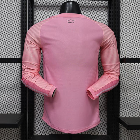 INTER MIAMI 2026/27 HOME LONG SLEEVE JERSEY - Pink